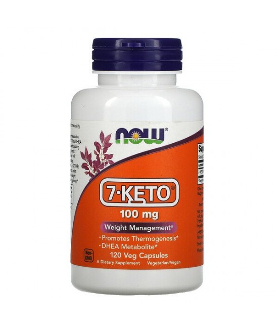 Now Foods, 7-KETO, 100 mg, 120 Veg Capsules