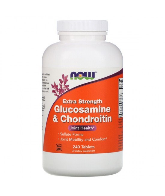 Now Foods, Glucosamine & Chondroitin, Extra Strength, 240 Tablets