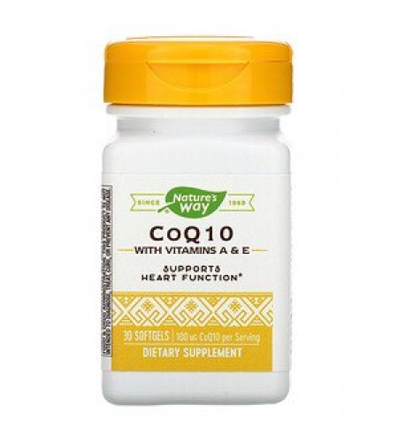Nature's Way, CoQ10, 100 mg, 30 Softgels