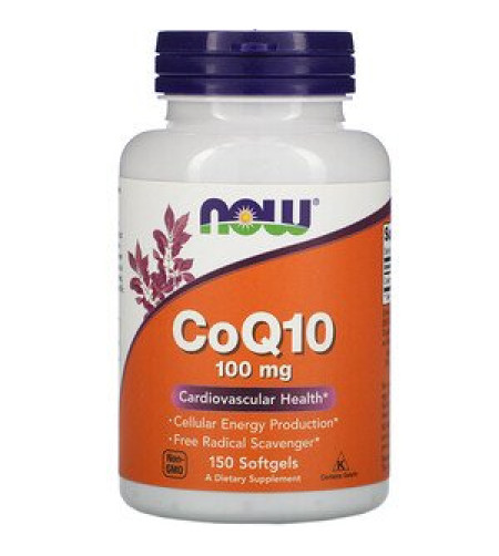 Now Foods, CoQ10, 100 mg, 150 Softgels