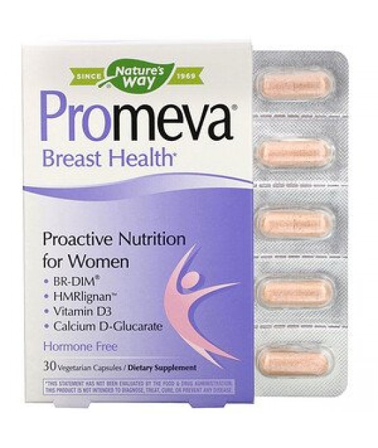 Nature's Way, Promeva, Breast Health, 30 Vegetarian Capsules