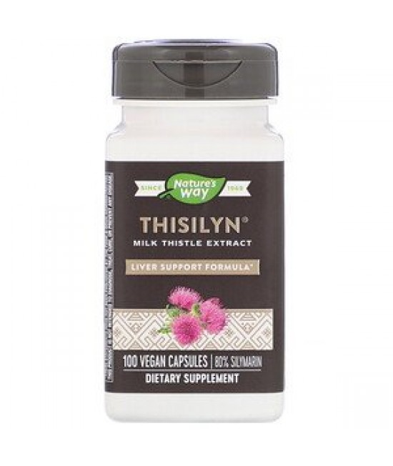     Nature's Way, Thisilyn, Liver Support Formula, 100 Vegan Capsules