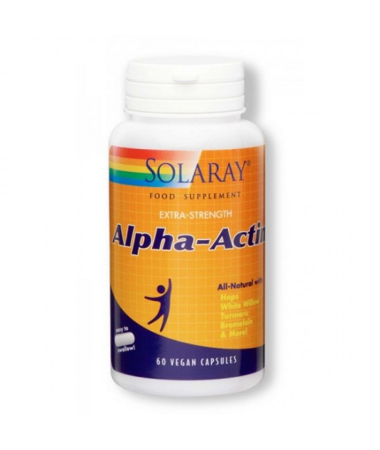 Solaray AlphaActin, 60 Vcapsules