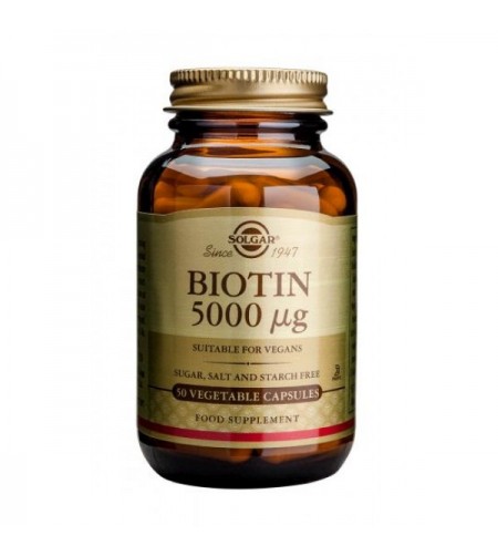Solgar Biotin 5000 100 VCapsules