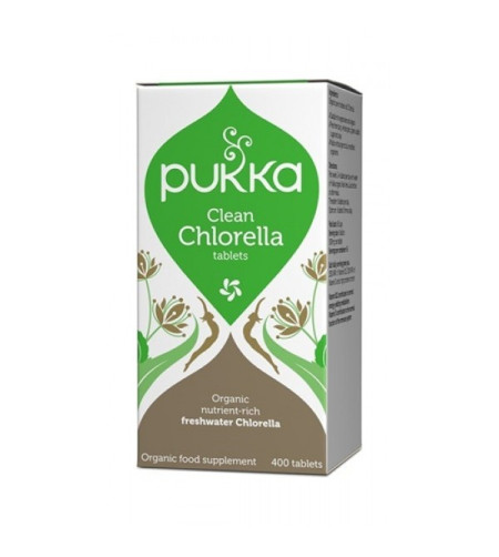 Pukka Clean Chlorella 400 Tablets