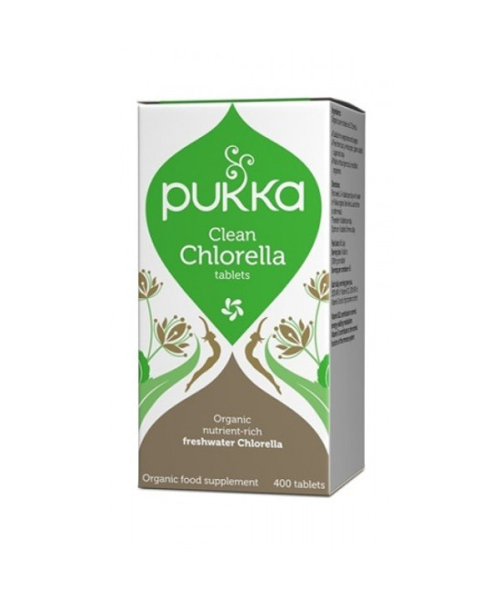 Pukka Clean Chlorella 400 Tablets