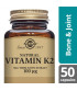 Solgar Vitamin K2, 100mcg, 50 Vcapsules