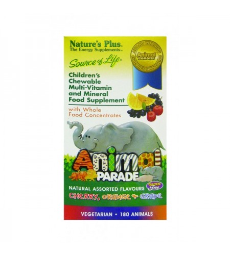 Nature's Plus Animal Parade, Assorted, 180 Tablets