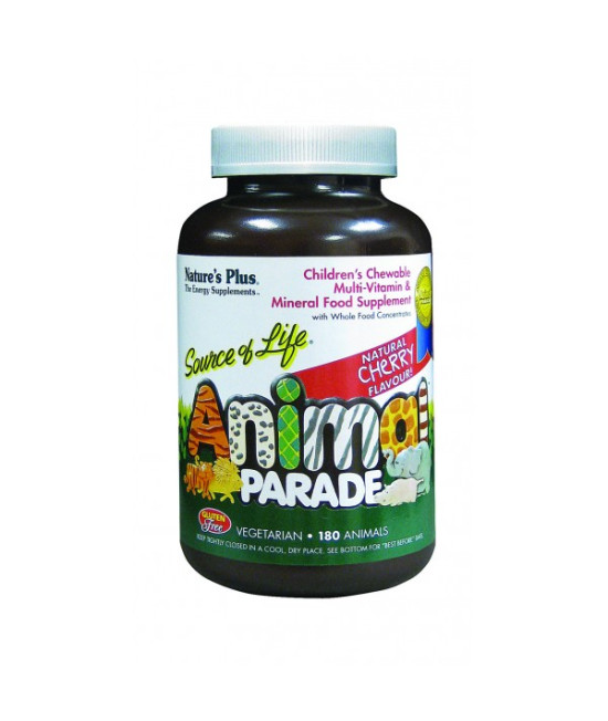 Nature's Plus Animal Parade, Cherry, 180 Tablets