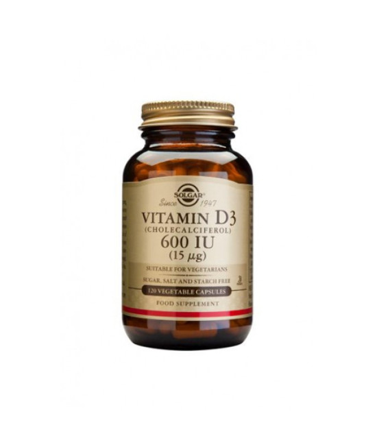 Solgar Vitamin D3 600iu 120 VCapsules