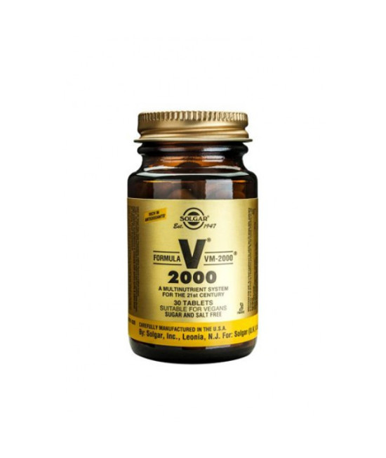 Solgar Formula VM-2000 Multi-Nutrient, 30 Tablets