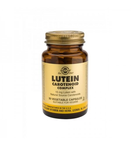 Solgar Lutein Carotenoid Complex, 30 Vcapsules