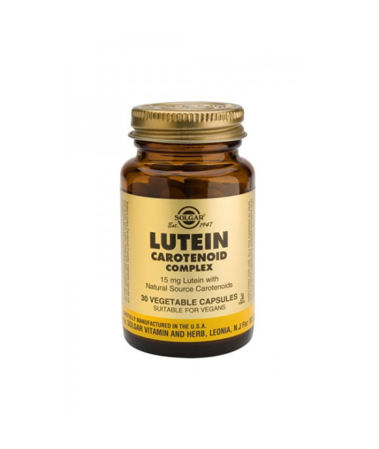 Solgar Lutein Carotenoid Complex, 30 Vcapsules