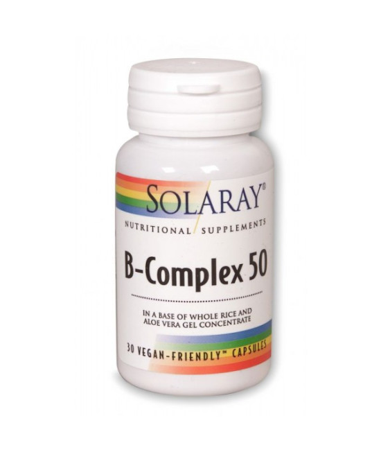 Solaray B-Complex 50, 30 Vcapsules