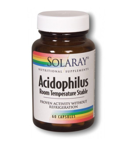 Solaray Acidophilus, 60 Capsules