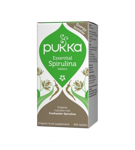 Pukka Essential Spirulina Tablets, 400 Tablets