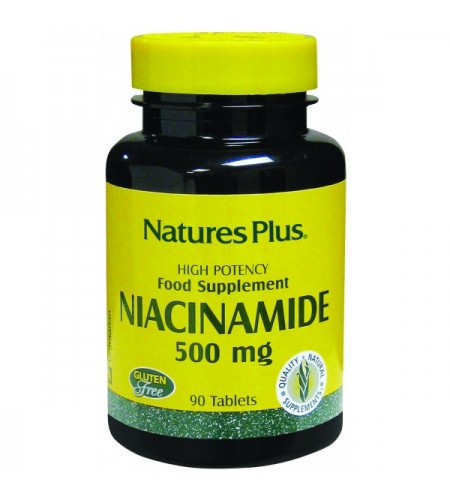 Nature's Plus Niacinamide, 500mg, 90 Tablets
