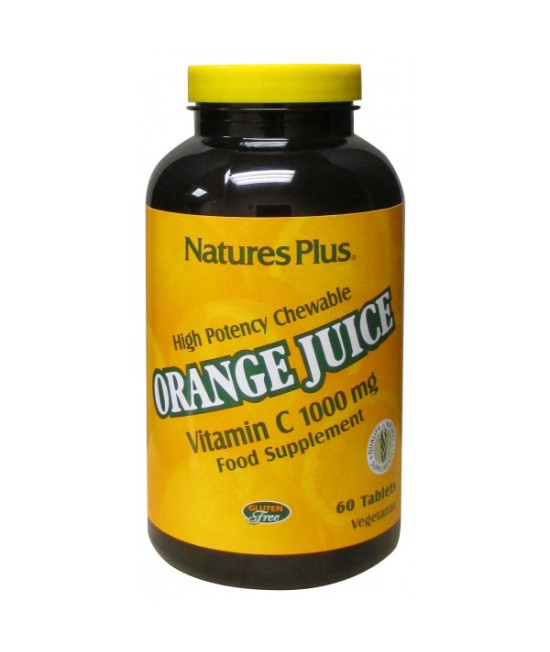 Nature Plus Orange Juice C 1000mg 60 Chewables