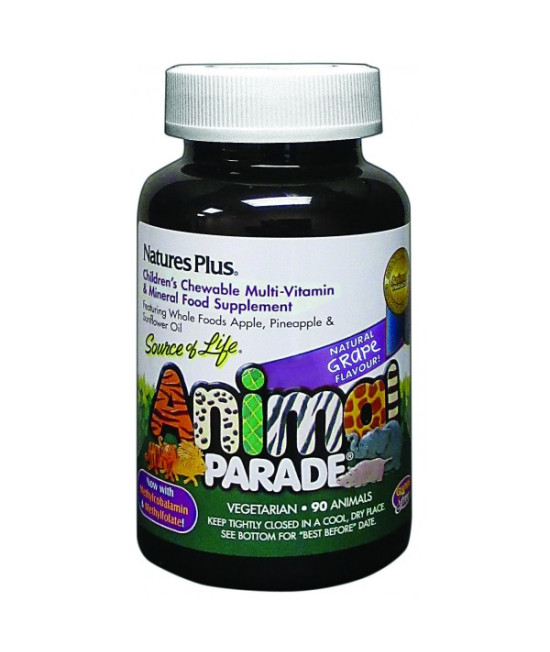 Nature Plus Animal Parade Grape 90 Tablets
