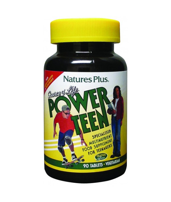 Nature's Plus Source of Life Power-Teen, 90 Tablets